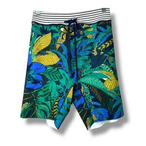 Offline by Aerie NWT Jungle Tropical Hi-Rise 7" inseam Biker Shorts XL